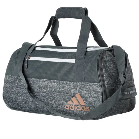 adidas Bags Nwt 45 Adidas Squad Iv Duffel Grey Poshmark